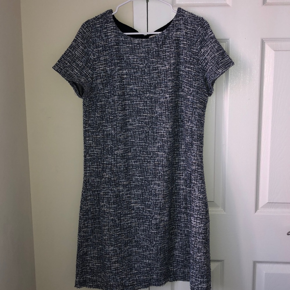 Herringbone Work Dress